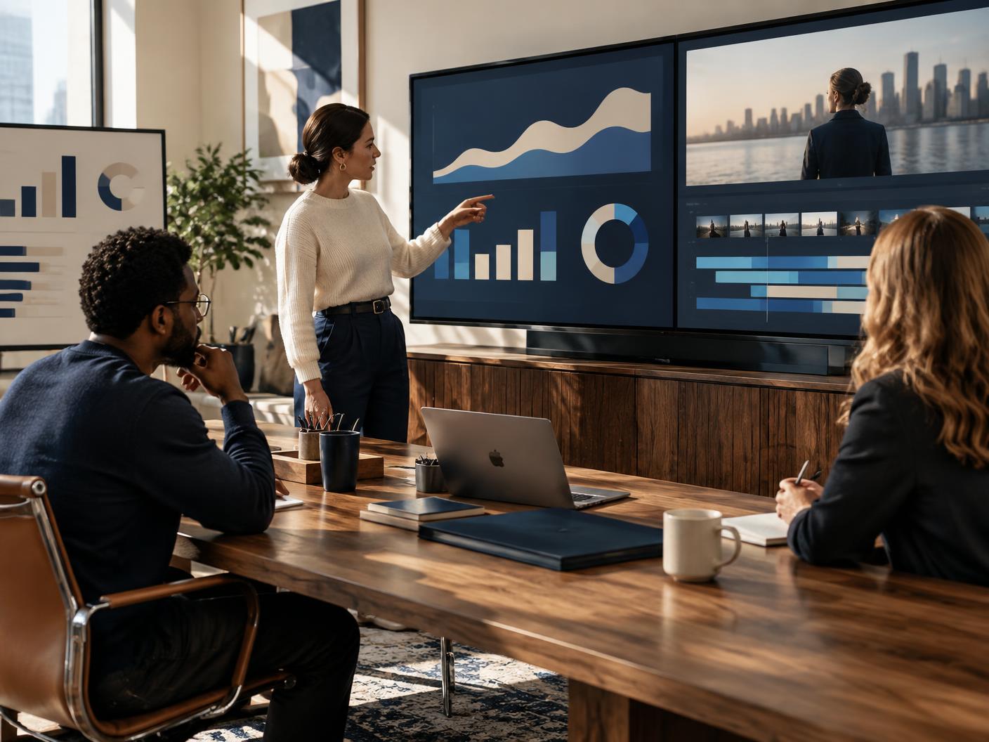 Paid media strategy session with campaign analysis and video planning